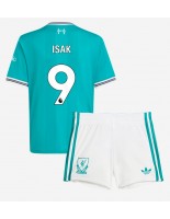 Liverpool Alexander Isak #9 Kolmaspaita Lasten 2025-26 Lyhythihainen (+ shortsit)